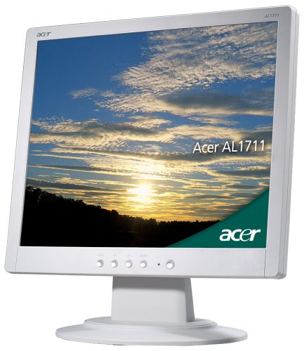 Elektronik Und Foto: Acer AL1711 17 Zoll TFT-Monitor weiss/beige