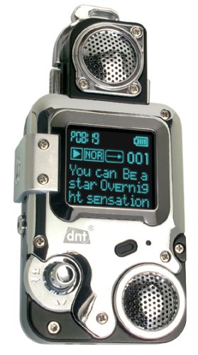 Digitalkameras: dnt MP3 Star 5-IR Tragbarer MP3 Player 512 MB mit Radio