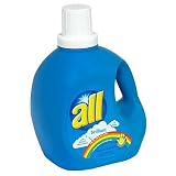 All Liquid Laundry Detergent, With Bleach Alternative, 100 fl oz