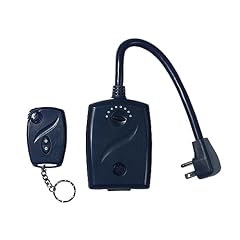 GE 51136 Outdoor Outlet Receiver with Keychain Remote
