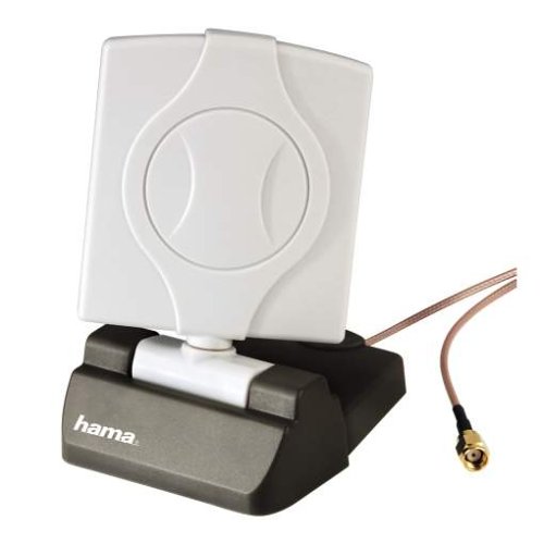 Heimkinosysteme: Hama 2.4 GHZ Wireless LAN Antenne 6DBI
