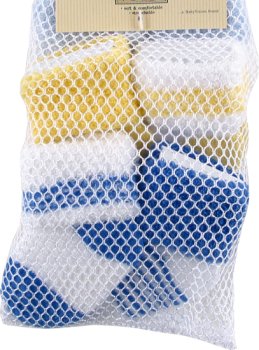 6-Pack Newborn Socks in Reusable Washbag