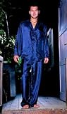Mens Silk Travel Pajamas