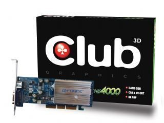 Camcorder: Colour Power Club3D GeForce4 MX4000 Retail Grafikkarte AGP 64MB GeForce4 MX 4000 DDR TV-Out DVI