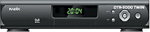 Radix DTR 9000 DVB-T Twin Receiver schwarz
