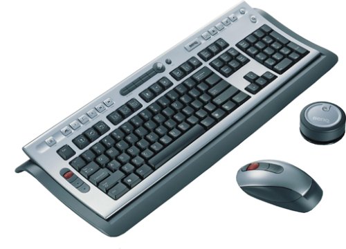 Kamerazubeh&ouml;r: Benq X730 Cordless Tastatur mit optischer Funkmaus