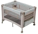 Evenflo Babygo Portable Playard - Full Bassinet & Baby Dj Music Station