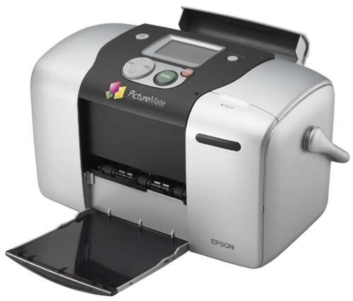 Drucker: Epson Picturemate 100 Mobile Phone Edition Tintenstrahldrucker (Fotodrucker) mit Bluetooth Adapter