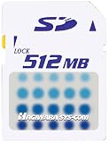 ハギワラシスコム SDメモリーカード T-Proシリーズ HPC-SD512TP 512MB