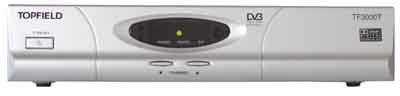 TV Ger&auml;te: Topfield TF 3000 T DVB-T Receiver silber