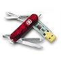 SwissMemory 512MB Multi-Tool (Translucent Ruby)