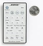 Bose® Wave® Music System Remote (Standard) Platinum white