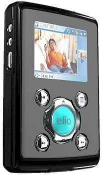 Drucker: Elio TP-J 1022 Photo Jukebox Tragbarer MP3-Player mit 2,2-Zoll LCD Farbdisplay und SD-Kartenslot 20 GB schwarz