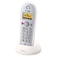 T-Com Sinus 702S Pack polarwei� schnurlos Telefon (Mobilteil + Ladeschale)