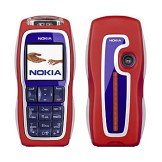 Notebooks: Nokia Cover Red/Metallic f�r 3220