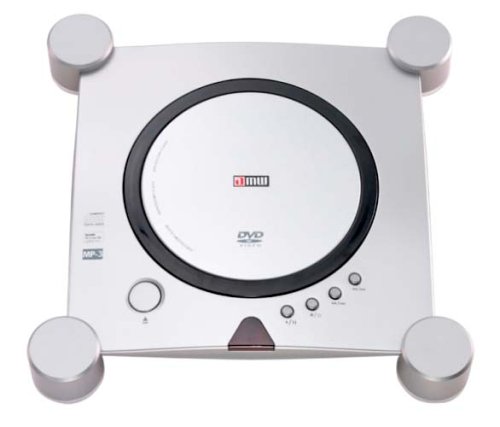 Elektronik und Foto: AMW U-100 Design DVD-Player silber