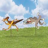 Pattern for Roadrunner & Coyote Whirligigs