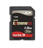 SanDisk 1 GB, Extreme III Secure Digital (SD) Memory Card.