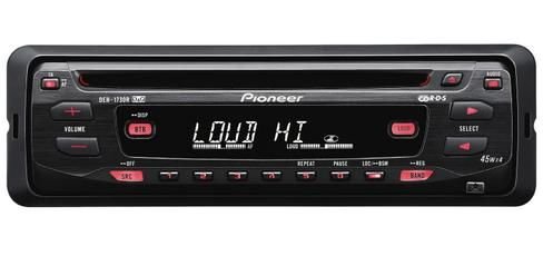 Projektoren: Pioneer DEH-1730 R CD-Tuner schwarz