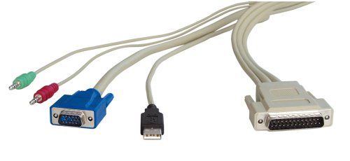 Audio und Video: USB 2m KVM+Audio Kabel f�r CPU Switch SMART SUN-MAC-PC