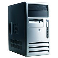 Heimkinosysteme: HP Compaq dx6100 Microtower PC P4 530 256MB 80GB DVD LAN WXPP