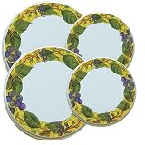 Corelle Coordinates Tuscan Vine Economy Burner Covers, Set of 4