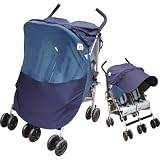 Protect-a-Bub Deluxe Twin Duo 2 in 1 UPF 50 Shade - Navy