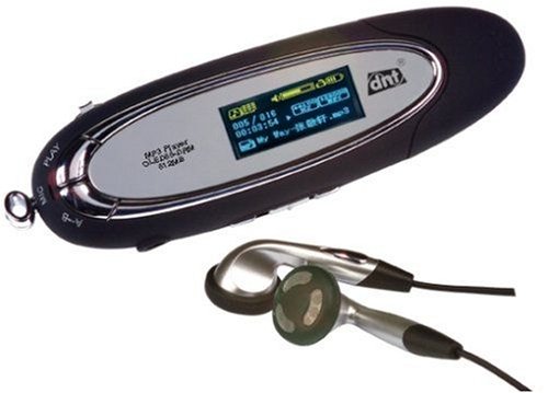 Digitalkameras: dnt OLED55 DRM Tragbarer MP3 Player 512 MB