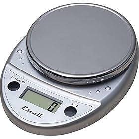 Escali Primo Digital Multifunctional Scale, Chrome