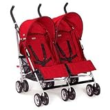 Chicco Citta Twin Stroller - Red