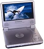 Daewoo DPC7200P  7" Portable LCD DVD Player with Carry Case - Silver