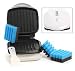George Foreman GR10AWHTGFSP3 Foreman Champ Grill with Bonus 3-Pack of Grill Sponges, White
