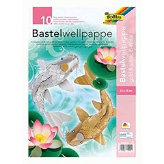 Bringmann 740460/65 - Wellpappe Folia 25x35cm gold und silber