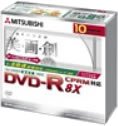 三菱化学 VHR12DBP10 DVD-R with CPRM 4.7GB