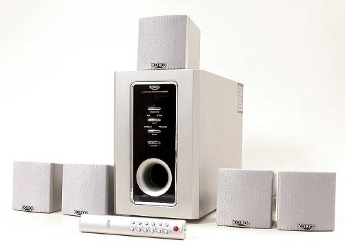 Computerzubeh&ouml;r: Xoro HXS 231 Heimkinosystem mit integriertem 5.1 Kanal Verst�rker