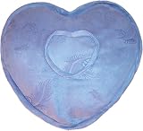 The Happy Company Spa Pleasures Microwaveable, Machine Washable Body Pillow, Blue Feather