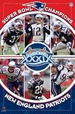 New England Patriots Super Bowl XXXIX Champions Poster