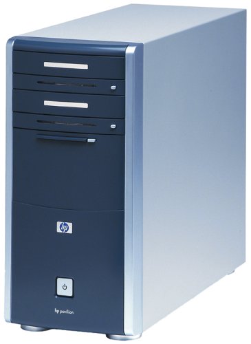 Heimkinosysteme: Hewlett-Packard k802.de Desktop-PC (AMD Sempron 3000+, 512 MB RAM, 120 GB HDD, DVD�R/�RW 16x DL, Win XP Home SP2)