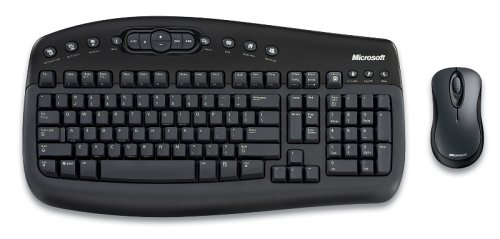 MP3 Player: Microsoft Wireless Optical Desktop 1000 (schnurloses Tastatur-Maus-Set) (Retailverpackung)