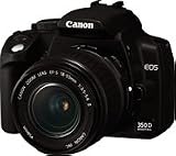 Canon EOS 350D Digital SLR Camera 18 - 55mm Lens Kit [8MP]