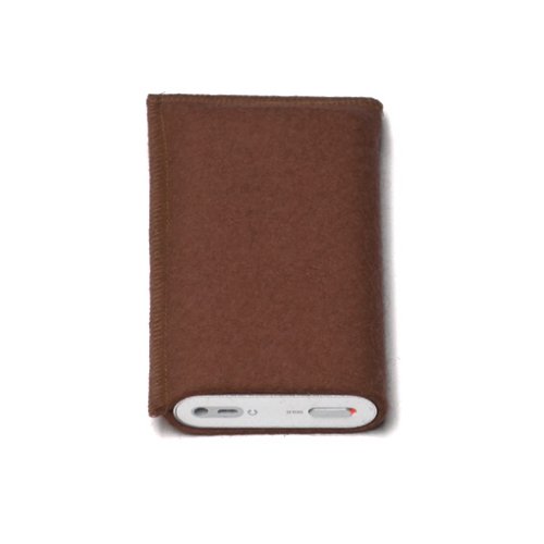 Projektoren: PULL-i Schutzh�lle braun f�r Apple iPod mini