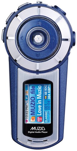 NoteBook: NTP Muzio JM 250 Tragbarer MP3-Player 512 MB blau