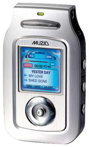 NoteBook: NTP Muzio JM HD 1000 Tragbarer MP3-Player 4 GB silber