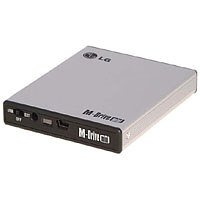 Lautsprecher: LG M-Drive Mini 20GB USB2.0 externe Festplatte (LG M-Drive Mini, 1.8" USB2.0 Festplatte im Alugeh�use, 20GB Kapazit�t, 4200 rpm, Retail)