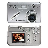 Camcorder: Concord Eye-Q 3341z Digitalkamera 3.1 (2048 x 1536) 16MB