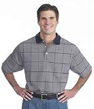Windham Pointe Window Pane Jacquard Polo