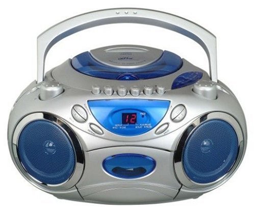 Drucker: Elta 6723 A Radiorekorder silber/ blau