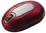 ELECOM 2.4GHz��USB�ڑ��X���b�g�C�����V�[�o ���o�C�����C�����X�}�E�X 
 ���b�h M-D6URRD