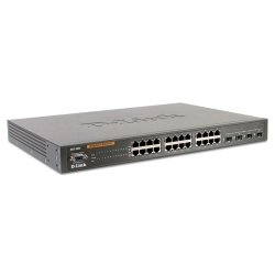 Digitalkameras: D-Link DGS-3024 Switch Giga 24xRJ45 10/100/1000 + 4xRJ45/MiniGBIC