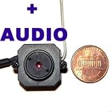 Pinhole Wireless Color Cam with Audio